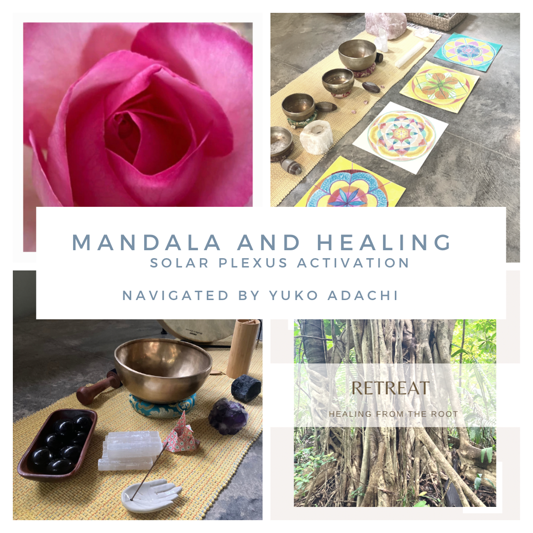 December 9th Retreat:  MANDALA ART PAINTING & HEALING FROM THE ROOT: Creativity Activation & Solar Plexus  Chakra Healing