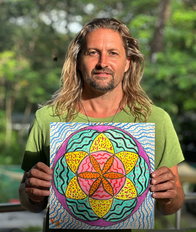 The Creative Flow - Half Day Sacred Geometry Mandala Painting Retreat