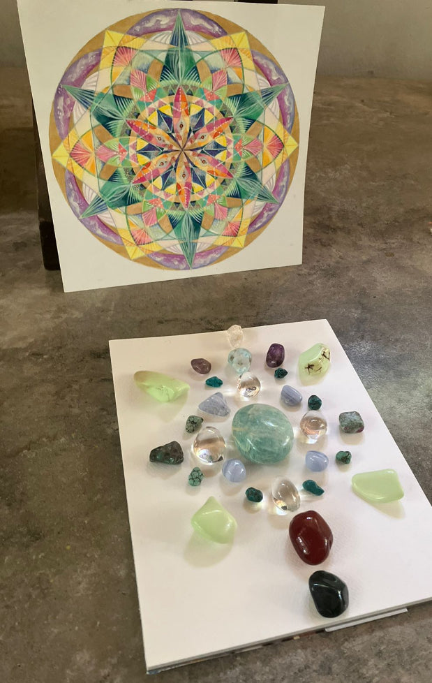 The Creative Flow - Half Day Sacred Geometry Mandala Painting Retreat