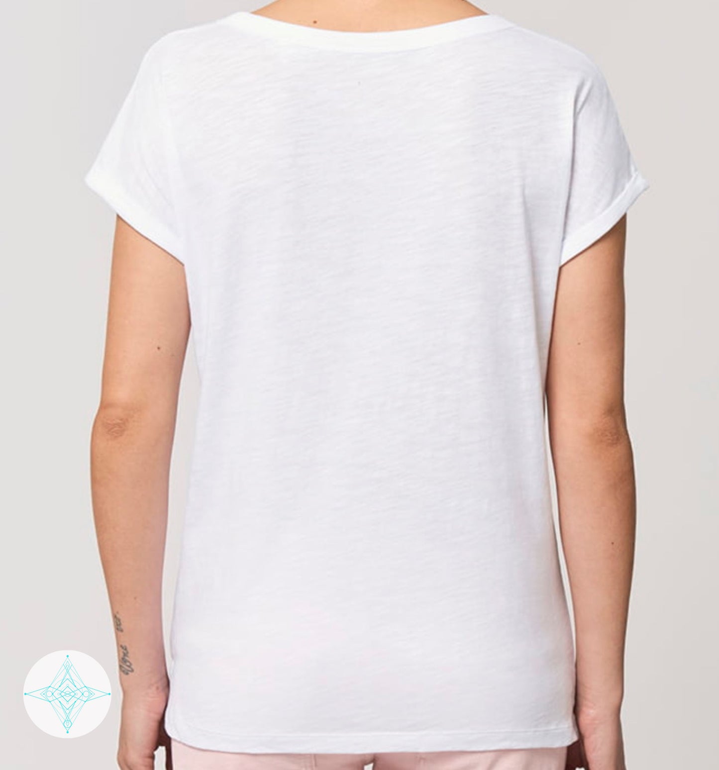 THE DIVINE LADY´S BRUSHED ORGANIC COTTON T-SHIRT "M": HOME PROTECTION