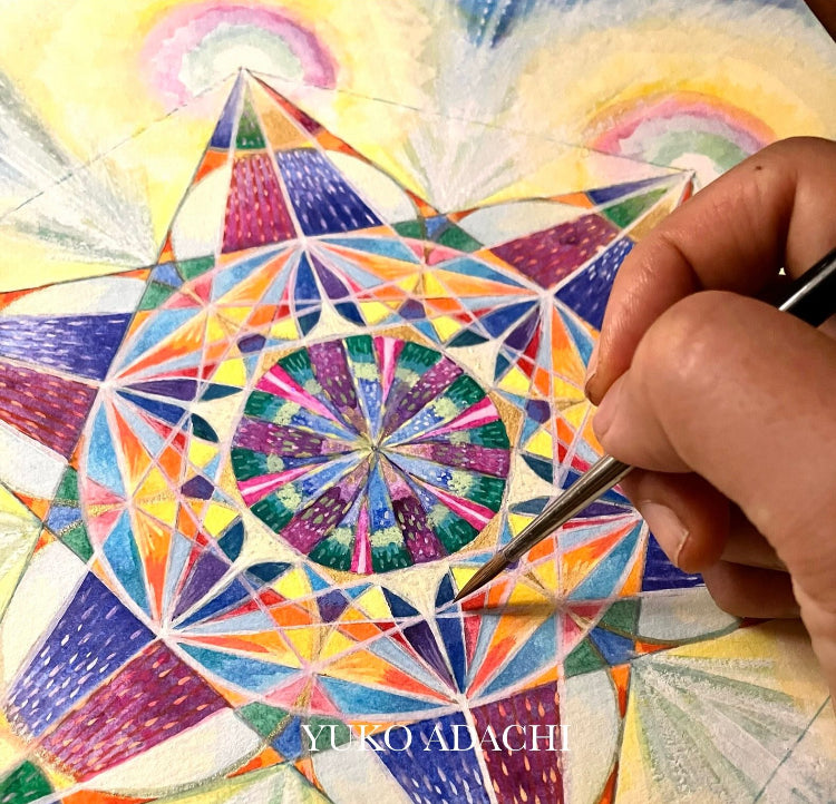The Creative Flow - Half Day Sacred Geometry Mandala Painting Retreat