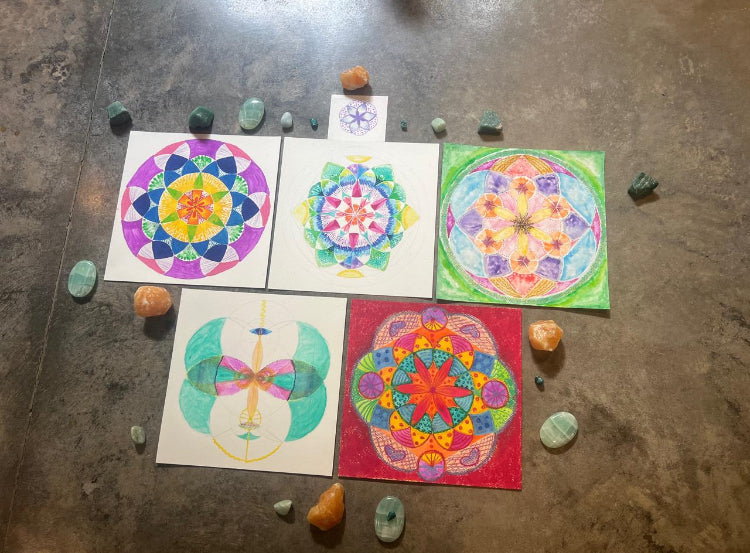 The Creative Flow - Half Day Sacred Geometry Mandala Painting Retreat