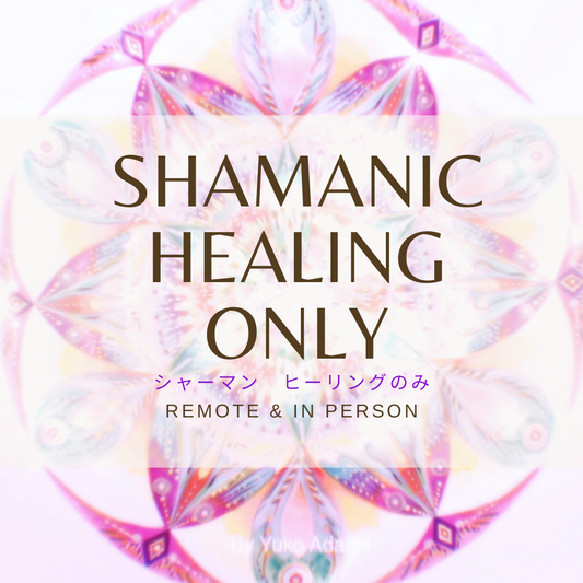 SHAMANIC HEALING ONLY (REMOTE SESSION)